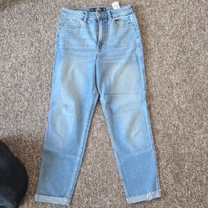 Hollister Blue Ankle Cropped Jeans